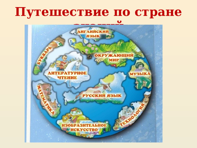 Путешествие по стране знаний 