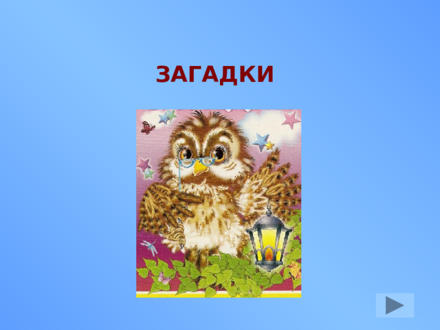 ЗАГАДКИ 