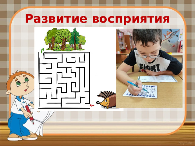 Развитие восприятия 