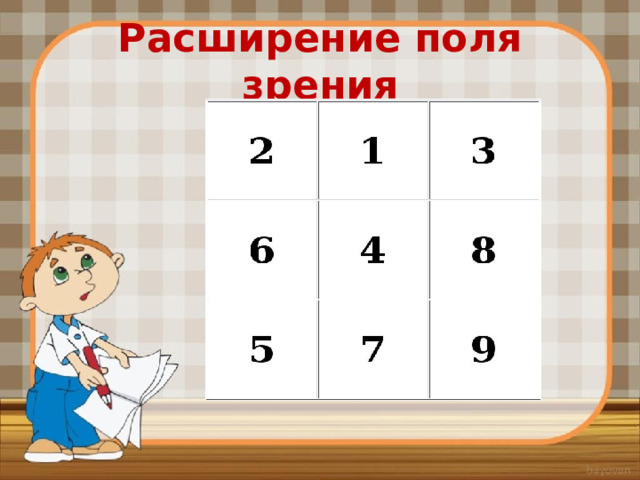 Расширение поля зрения 