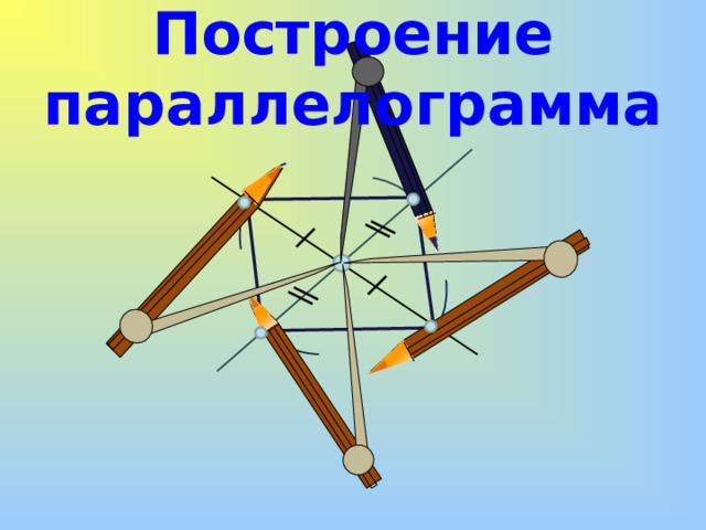 Построение параллелограмма 