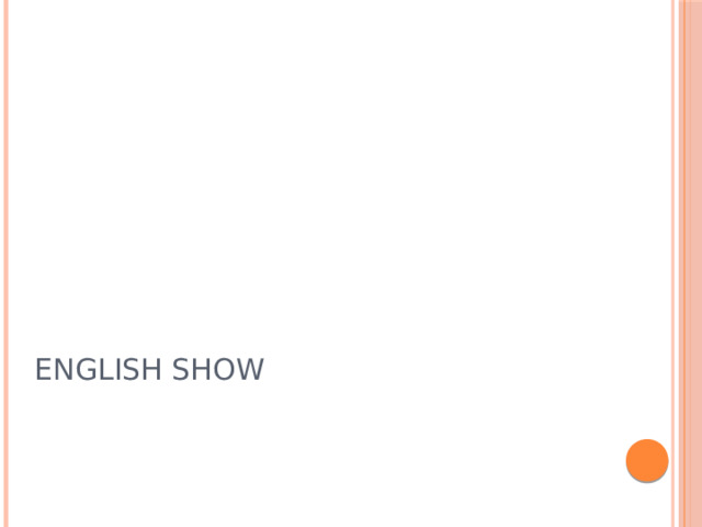 English show     
