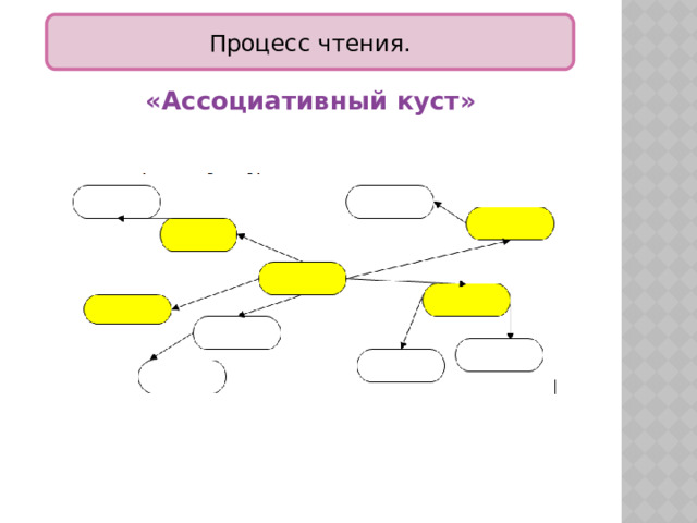 Процесс чтения. «Ассоциативный куст» 