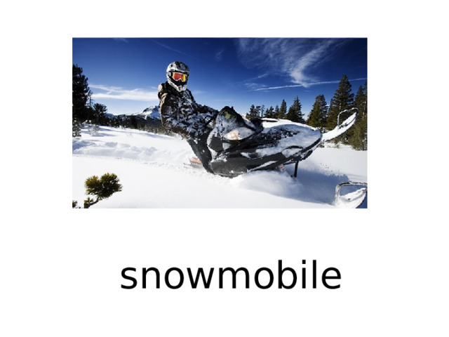 snowmobile 
