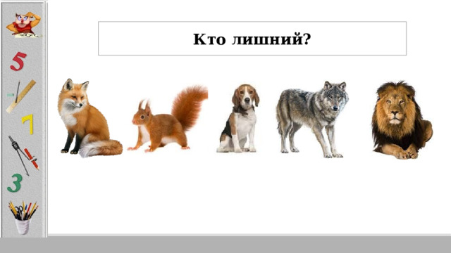 Кто лишний? 