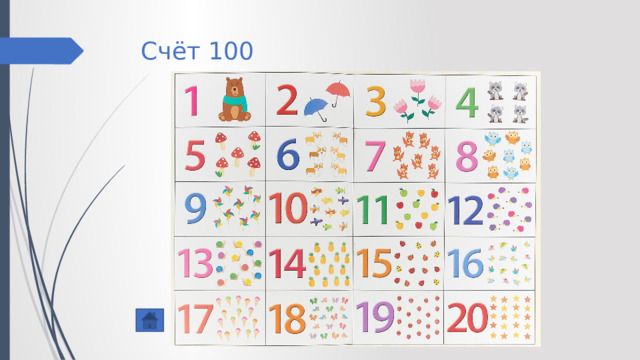 Счёт 100 
