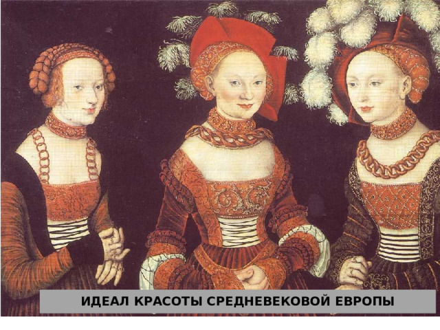 ИДЕАЛ КРАСОТЫ СРЕДНЕВЕКОВОЙ ЕВРОПЫ 
