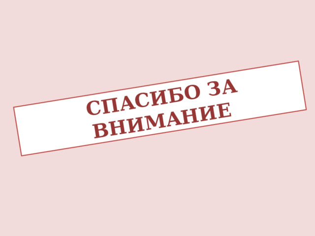  СПАСИБО ЗА ВНИМАНИЕ 