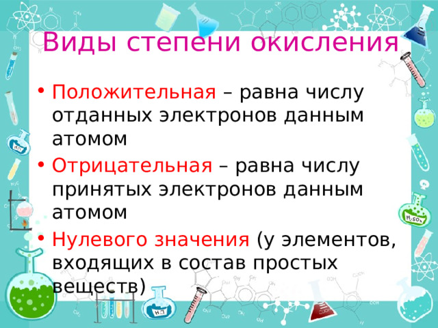 Степень окисления Это условный заряд атома в молекуле или кристалле при условии, что все связи имеют ионный характер 