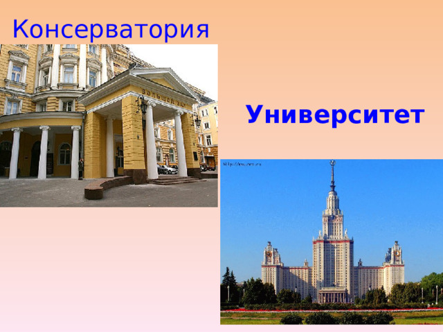 Консерватория Университет 