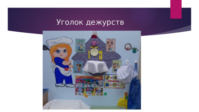 Уголок дежурств 