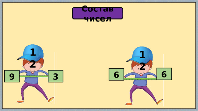 Состав чисел 12 12 6 ? 6 9 ? 3 