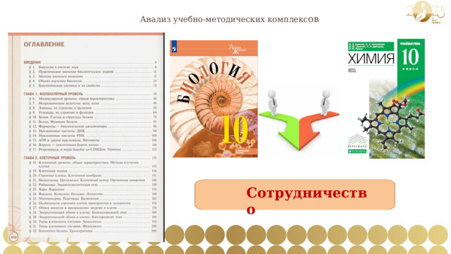 Анализ учебно-методических комплекс ов Сотрудничество 