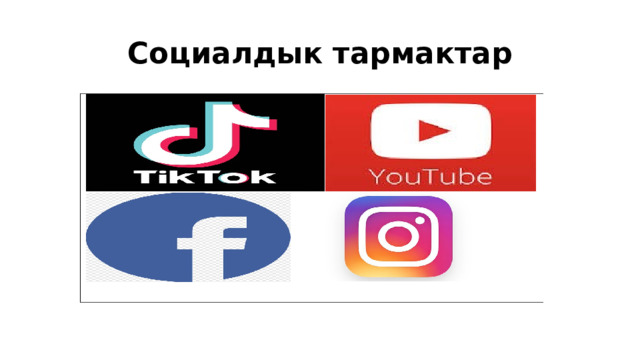 Социалдык тармактар 