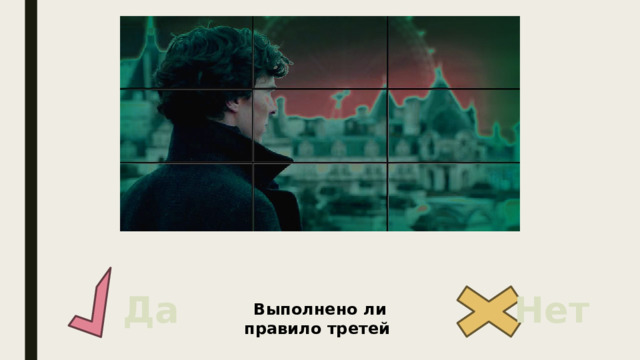 Да Нет Выполнено ли правило третей 