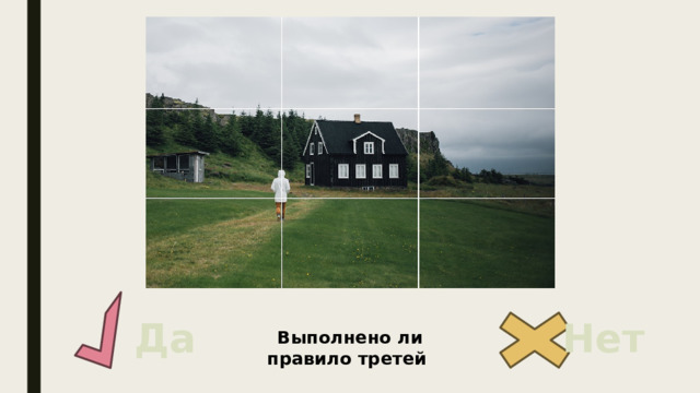 Да Нет Выполнено ли правило третей 