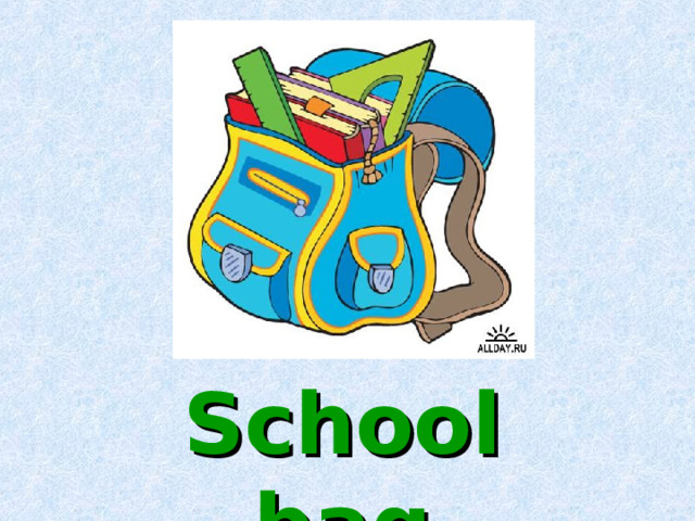 School bag 