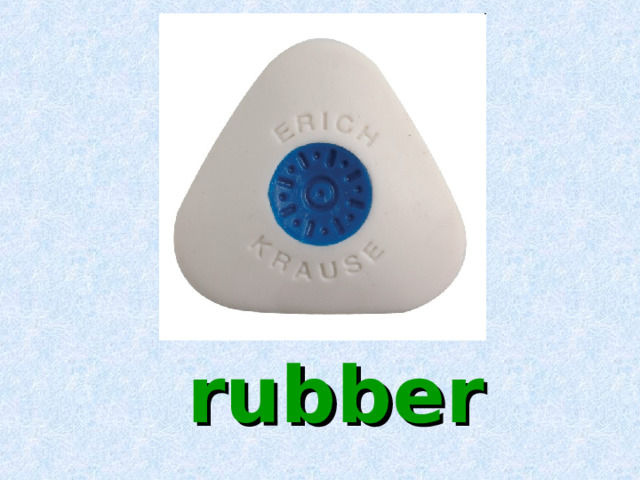 rubber 