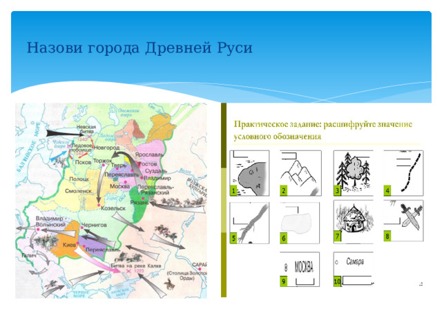 Назови города Древней Руси 