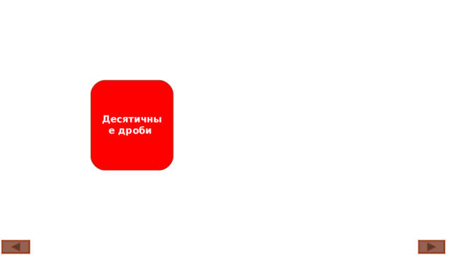  Десятичные дроби  