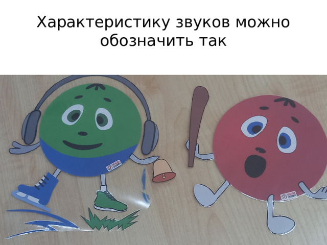Характеристику звуков можно обозначить так 