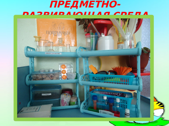 ПРЕДМЕТНО-РАЗВИВАЮЩАЯ СРЕДА   