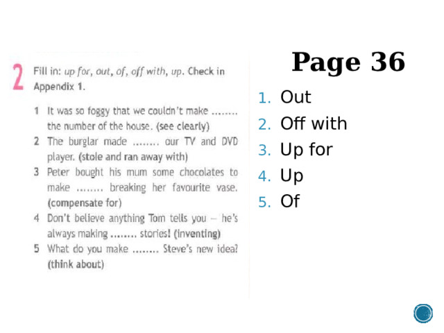 Page 36 Out Off with Up for Up Of 
