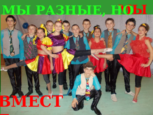 МЫ МЫ РАЗНЫЕ, НО ВМЕСТЕ 2 