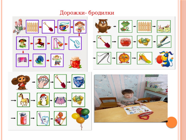 Дорожки- бродилки 