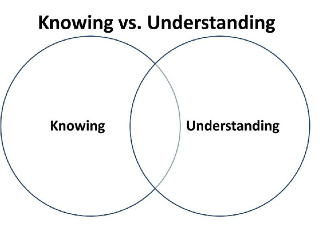 Knowing and understanding 
