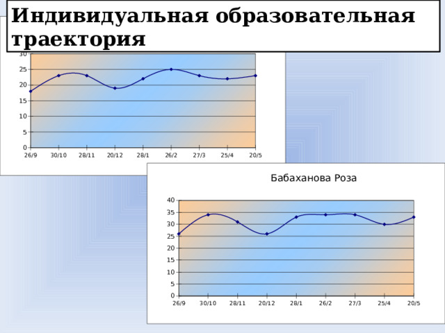 Индивидуальная образовательная траектория 