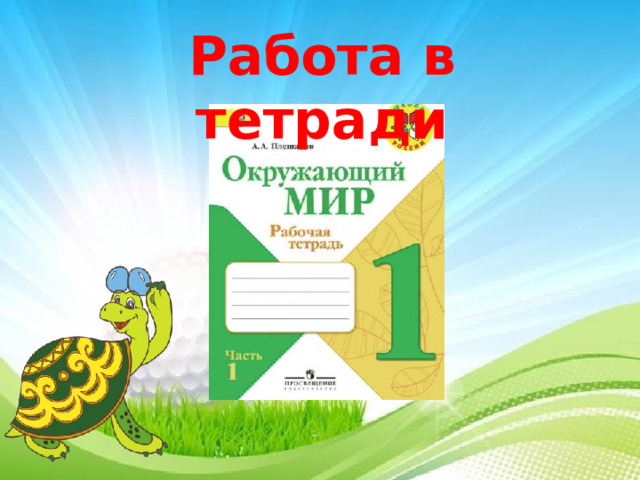 Работа в тетради 15 