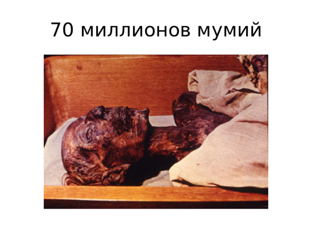 70 миллионов мумий 