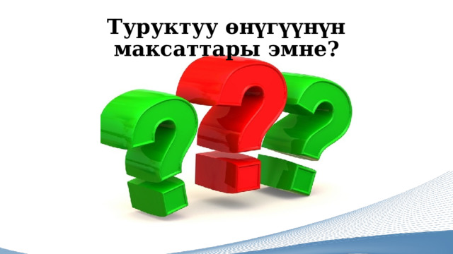 Туруктуу өнүгүүнүн максаттары эмне? 