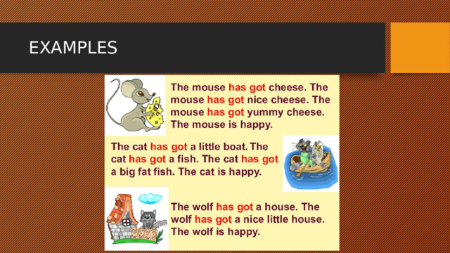 EXAMPLES 