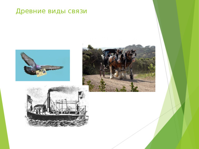 Древние виды связи  