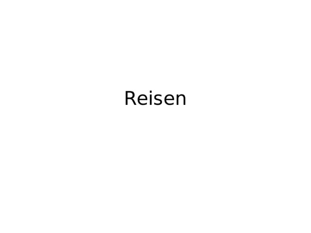 Reisen 