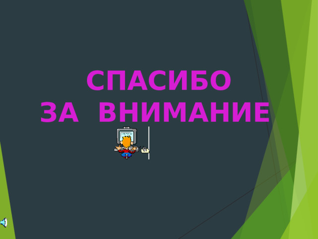  СПАСИБО  ЗА ВНИМАНИЕ 