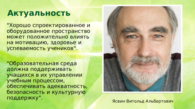 Актуальность 