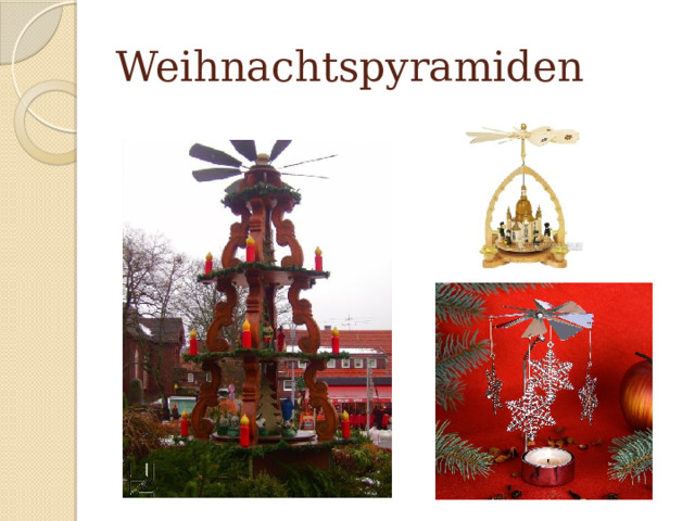 Weihnachtspyramiden 