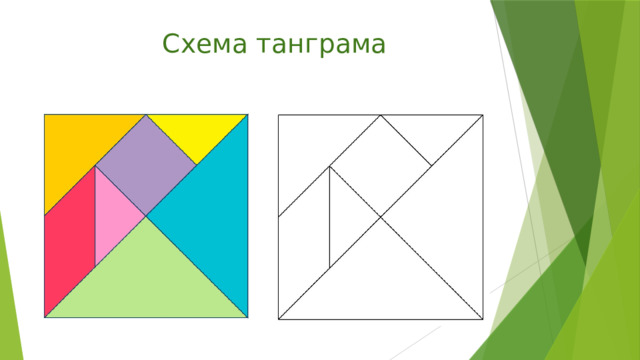 Схема танграма 