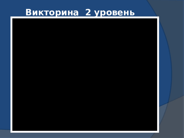  Викторина 2 уровень   