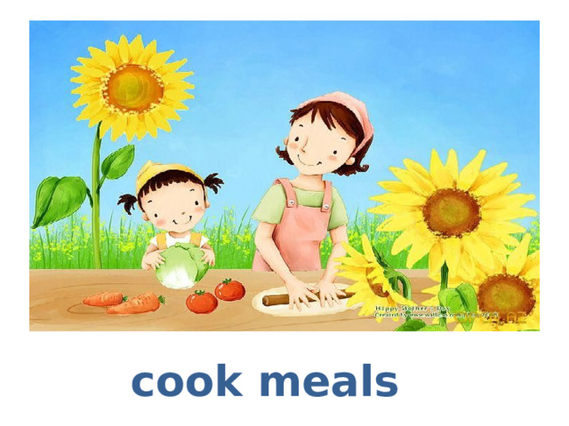  cook meals 