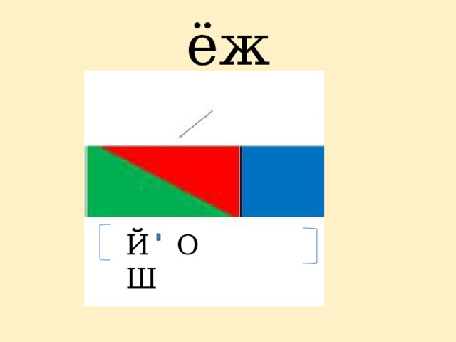 ёж Й О Ш  