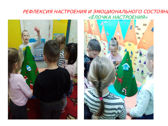 РЕФЛЕКСИЯ НАСТРОЕНИЯ И ЭМОЦИОНАЛЬНОГО СОСТОЯНИЯ  «ЁЛОЧКА НАСТРОЕНИЯ» 