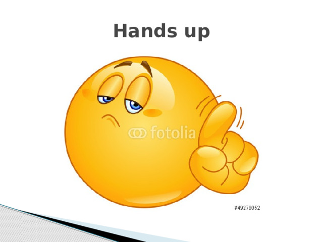 Hands up 