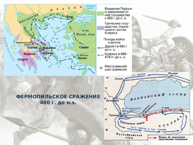 ФЕРМОПИЛЬСКОЕ СРАЖЕНИЕ 480 г. до н.э. 