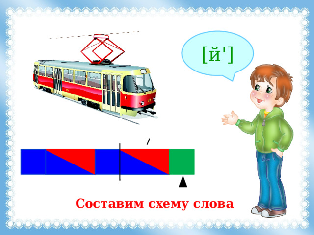 [й'] Составим схему слова 