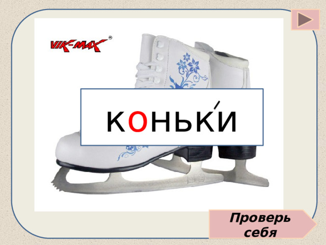 к о ньки Проверь себя 