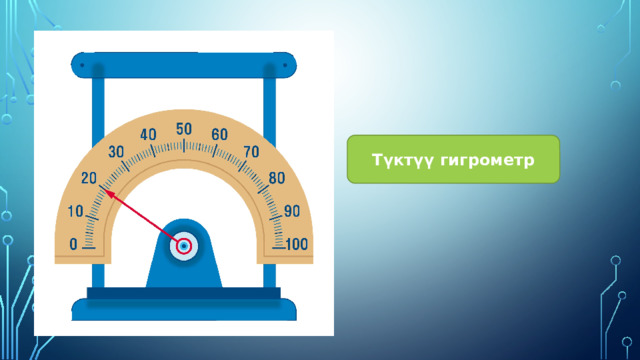 Түктүү гигрометр 